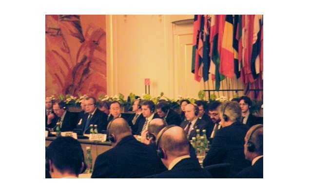 Mr Lavrov, Mr Fedotov, Ban Ki Moon, Mr Spindelegger, Mr Juppé, Mr Osmani